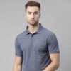 slavia-men-polo-navy-melange-front